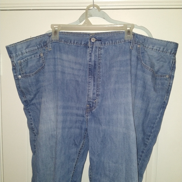 Levis 559 Blue Medium Wash Denim Jeans Men's sz 52x29. - Picture 4 of 7